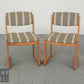 4 Danish Design Vintage Stühle Mid-Century Modern Essstühle Stuhl 60er Jahre