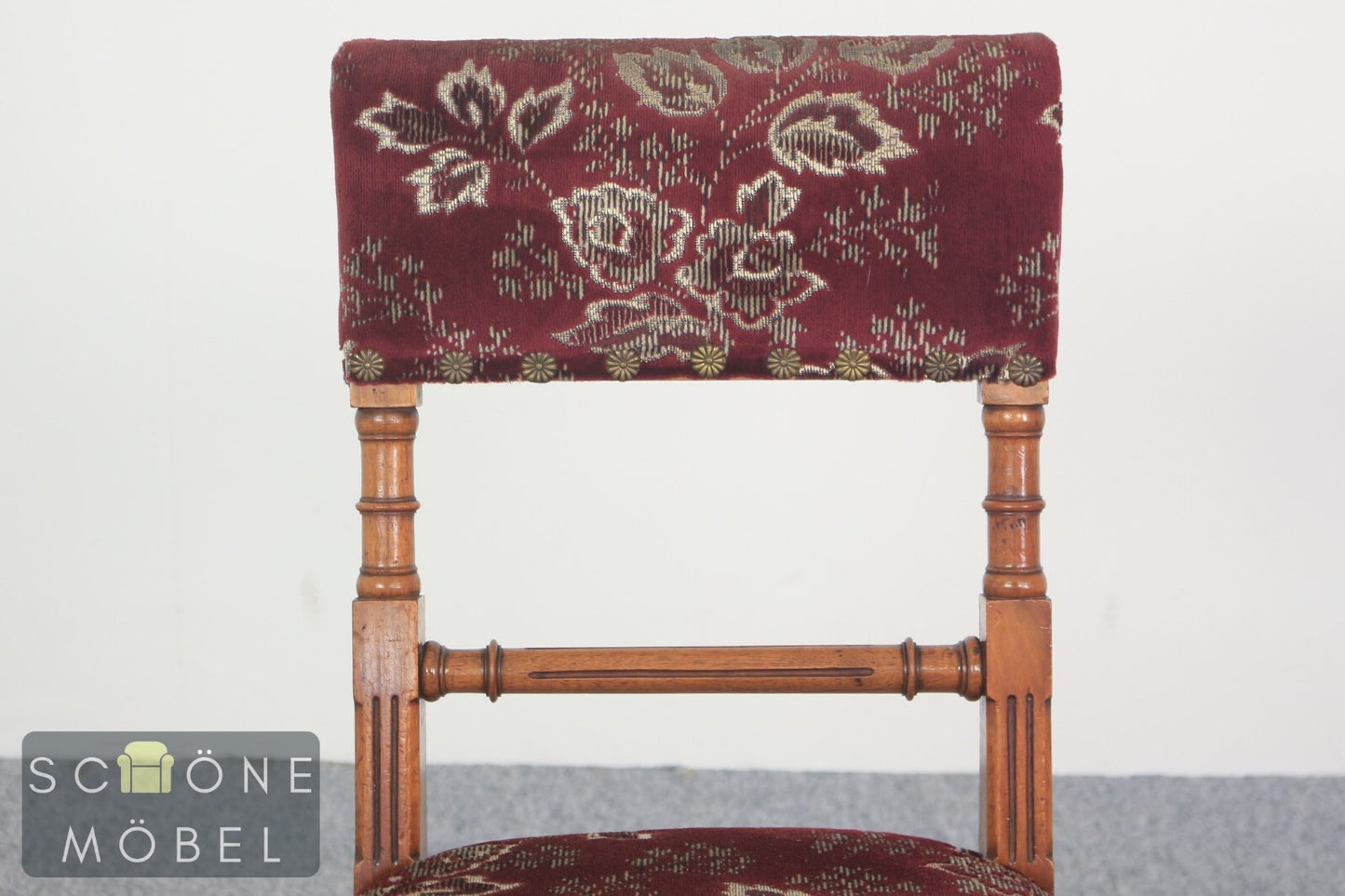 Wunderschöner Barock Design Stuhl Massivholz Antik Stil Vintage