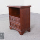 Nachttisch Beistellschrank Massivholz Kommode Vintage Kolonial Stil