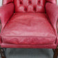 Chesterfield Ohrensessel Ledersessel Echtleder Sessel 1er Leder Armchair English