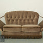 Sehr schönes 2er Sofa Vintage 2 Sitzer Retro Couch Klappbare Armlehnen