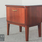 Vintage Nachttische Retro Schränkchen Mid-Century Side Table 60er Jahre
