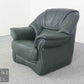Bequemer Elastoform Leder Sessel Echtleder Armchair Fernsehsessel Moderner Stil