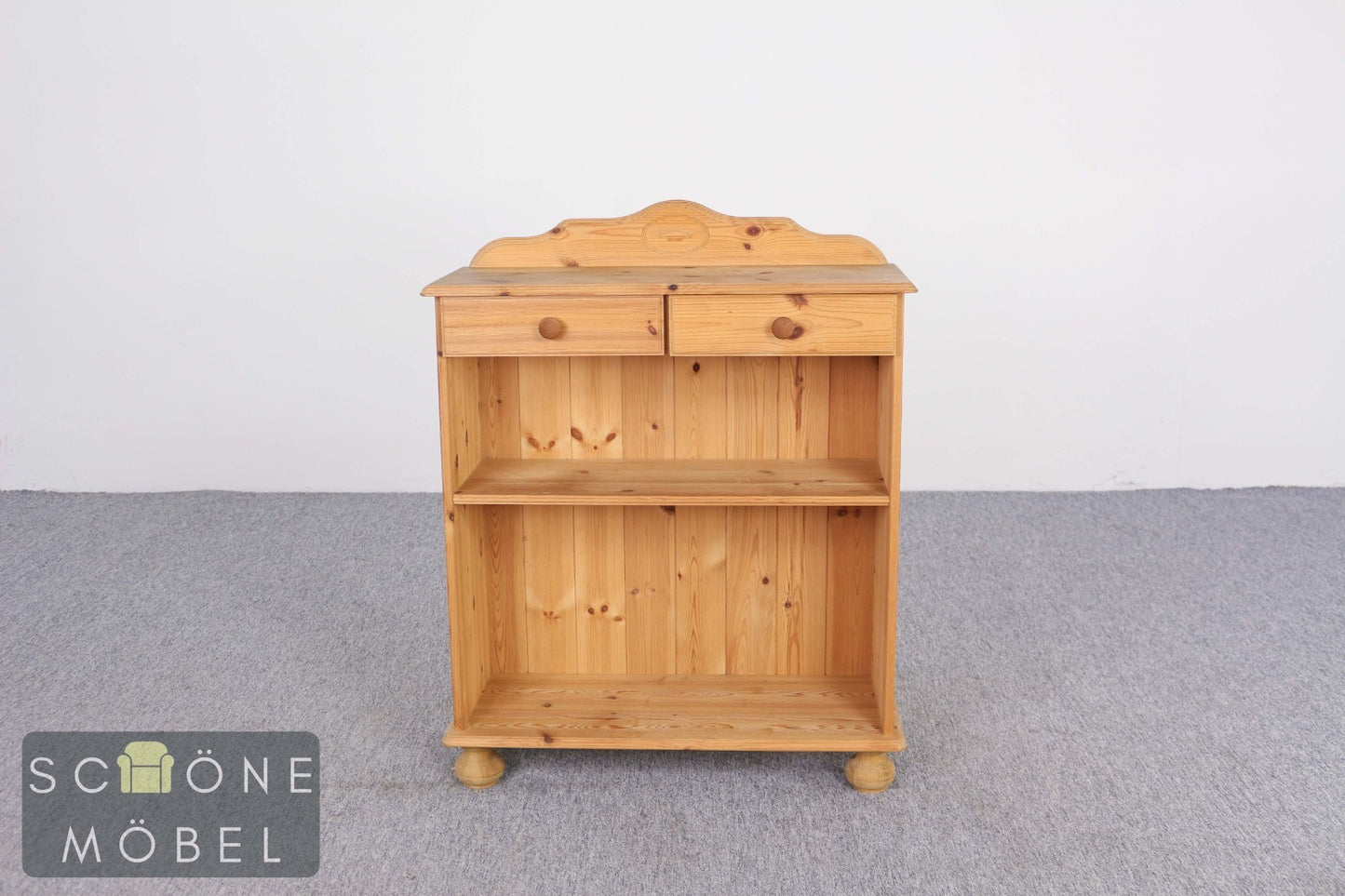 Massivholz Regal Kommode Kiefer Landhaus Schubladen Vintage Sideboard