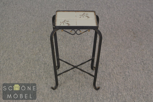 Hübsche Blumensäule Pflanzenständer Tisch Vintage Blumenständer Beistelltisch