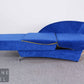 Designer Relaxliege Schlafsessel Blau Gelb Daybed Vintage Postmodern 80er