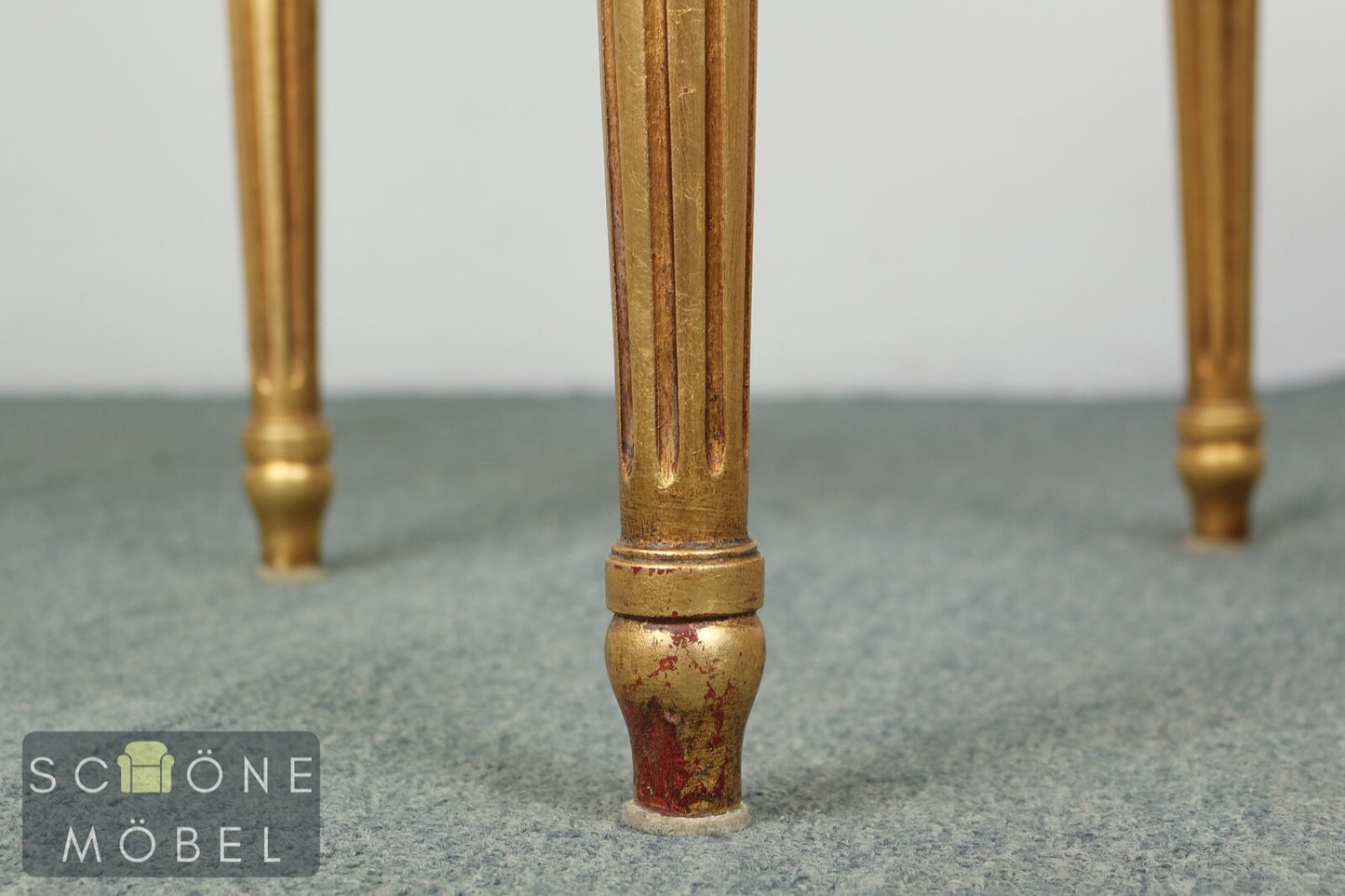 Schöner Antik Stil Stuhl Louis XVI Design Chair Essstuhl Shabby Vintage French