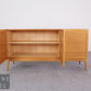 Vintage Sideboard mit Wiener Geflecht Rattan Kommode Danish Design Retro