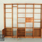 Retro Teak Regalsystem Danishes Design Regal Vintage Bücherschrank Bücherregal