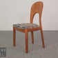 2er Set Vintage Stuhl von Koefoeds Hornslet / Danish Design Retro Chair