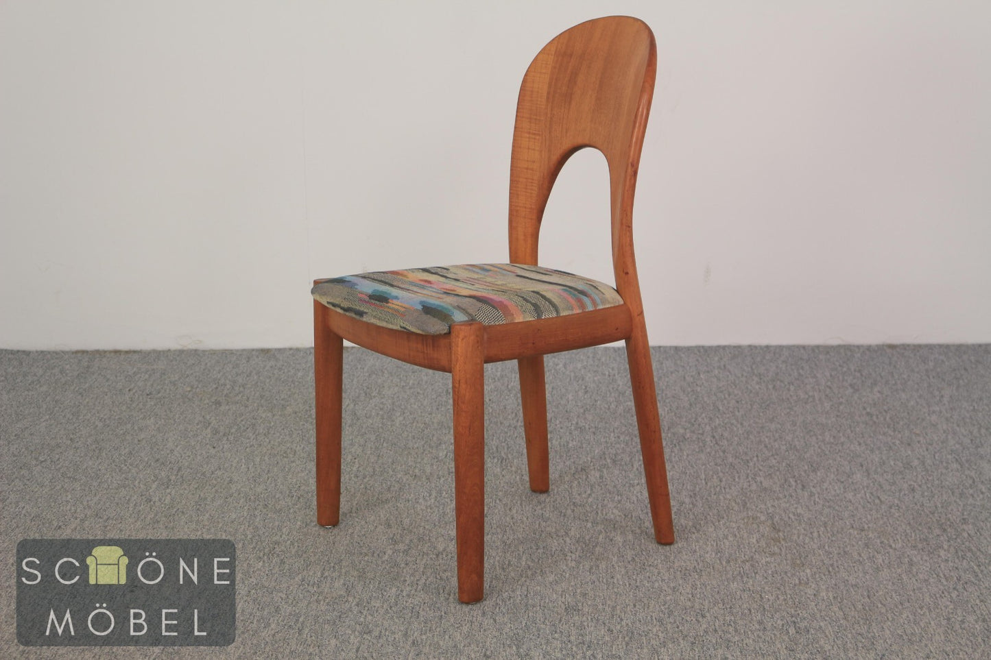 2er Set Vintage Stuhl von Koefoeds Hornslet / Danish Design Retro Chair