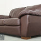 Bequemes Designer Sofa 2er Ledersofa Echtleder Couch Garnitur Leder 2 sitzer