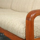 Zeitloses Danish Design 3er Sofa Vintage Couch Mid Century Retro 3 Sitzer Teak