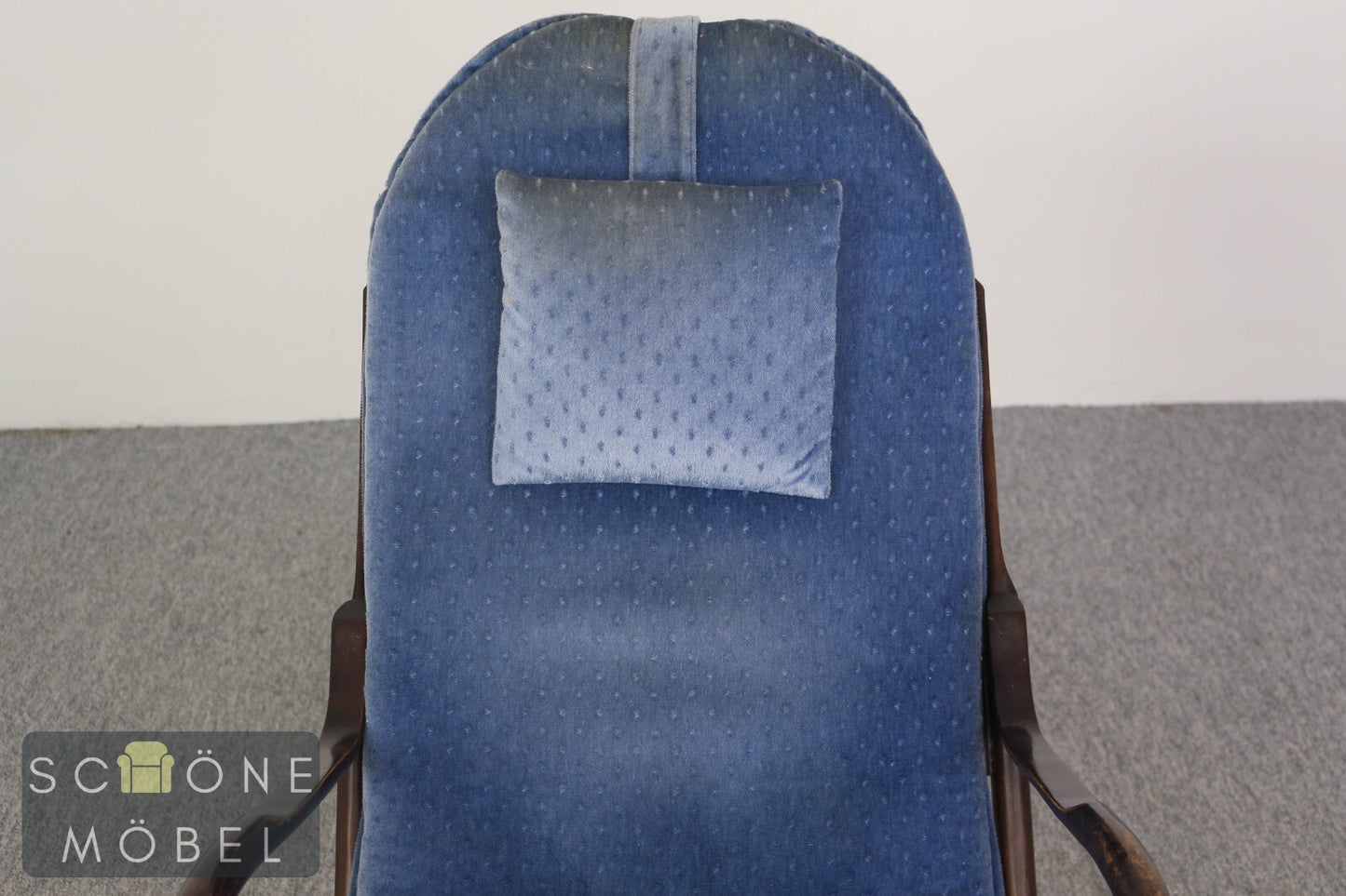 Schweizer Schaukelstuhl von Paul Tuttle "Nonna" Ruhestuhl Vintage Chair Armchair