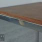Vintage Beistelltisch Retro Regal Mid-Century Tisch Rollen