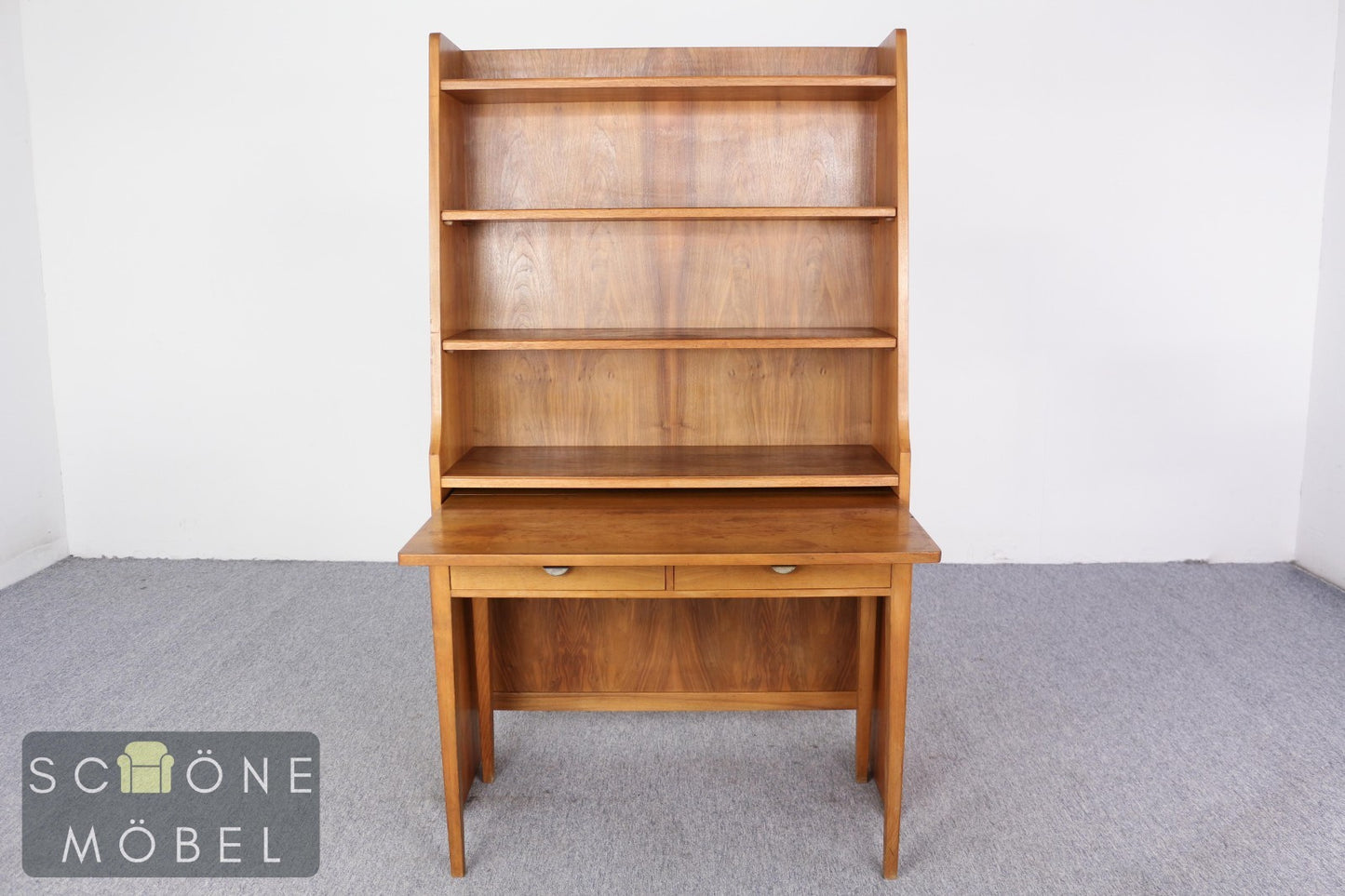 Vintage Schreibtisch Sekretär im skandinavischen Mid-Century Design 60er 70er