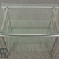 Industrial Style Beistelltisch Modern  Glas Tisch Hifi Table Chrom / Glas