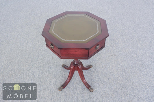 Wunderschöner Säulentisch Regency Stil Beistelltisch Telefontisch Nähtisch