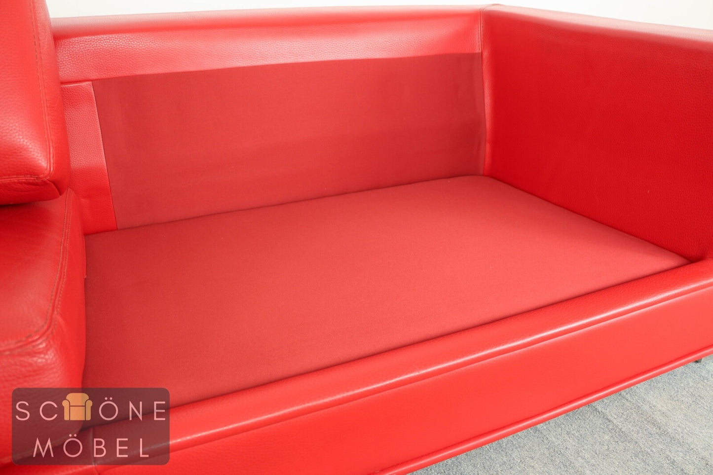 Rivolta Forrest Designer Ledersofa Echtleder Sofa Leder Couch 3 sitzer Italy