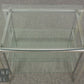 Industrial Style Beistelltisch Modern  Glas Tisch Hifi Table Chrom / Glas