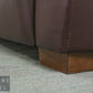 Bequemes Designer Sofa 2er Ledersofa Echtleder Couch Garnitur Leder 2 sitzer