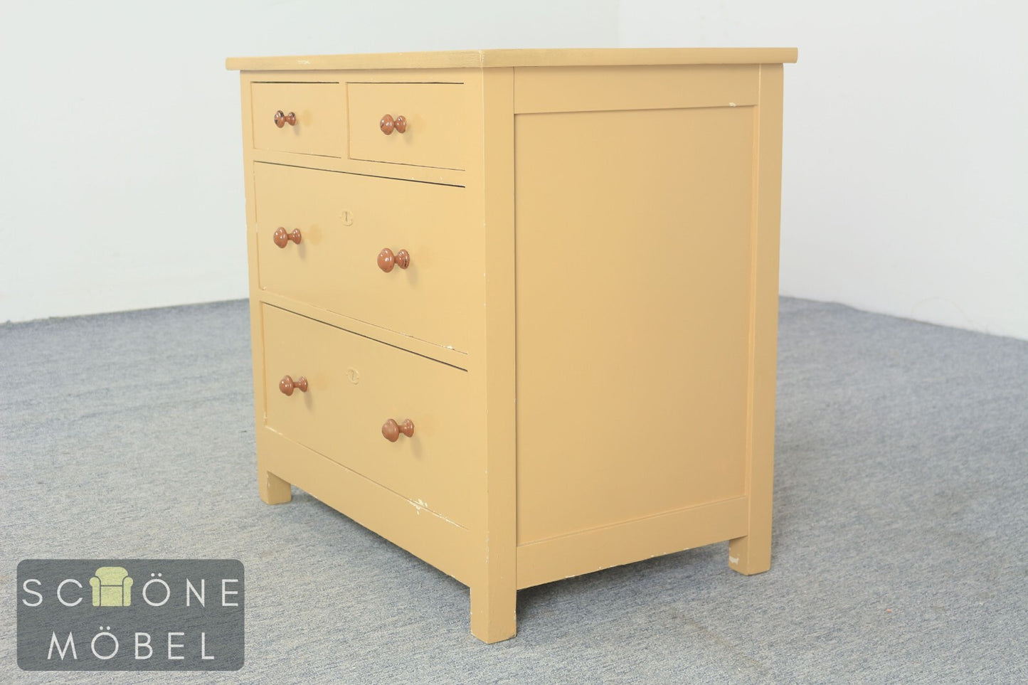 Charmante Vintage Anrichte Shabby Chic Sideboard Retro Kommode Massivholz