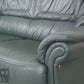 Bequeme Elastoform Leder 2er Sofa Echtleder Couch Couchgarnitur 2 Sitzer