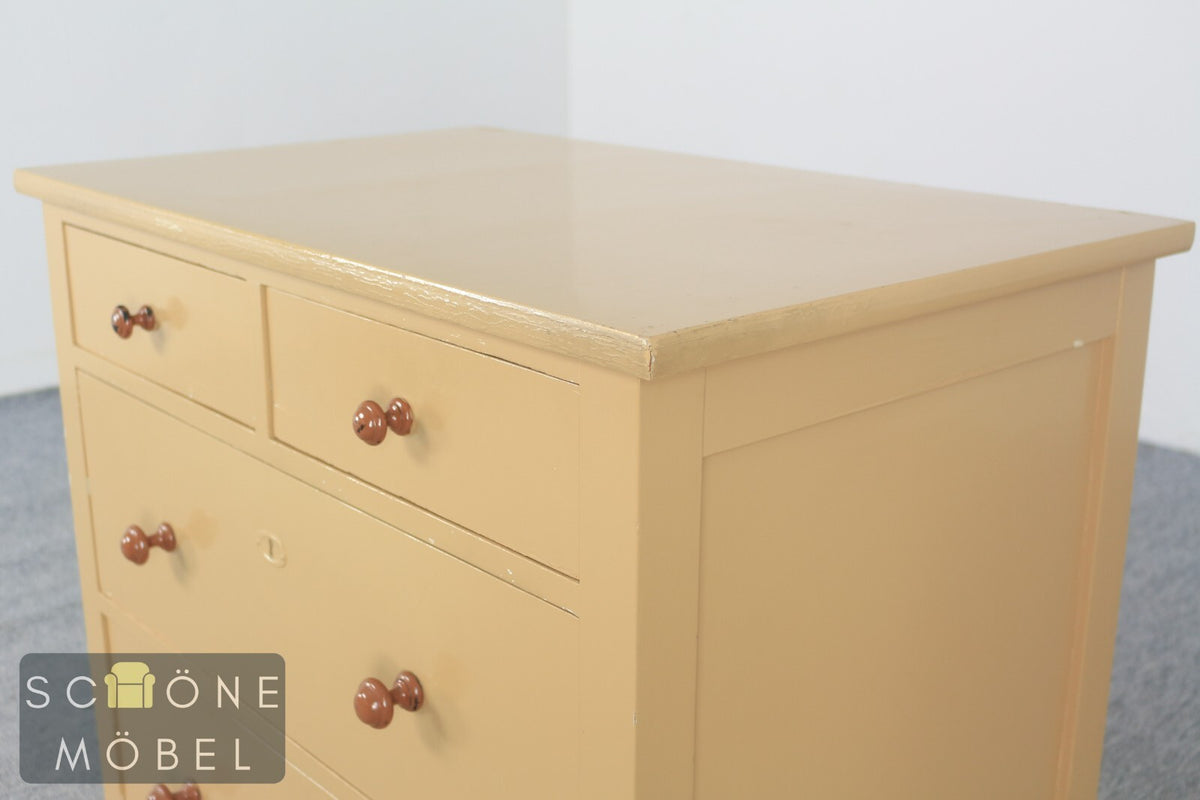Charmante Vintage Anrichte Shabby Chic Sideboard Retro Kommode Massivholz