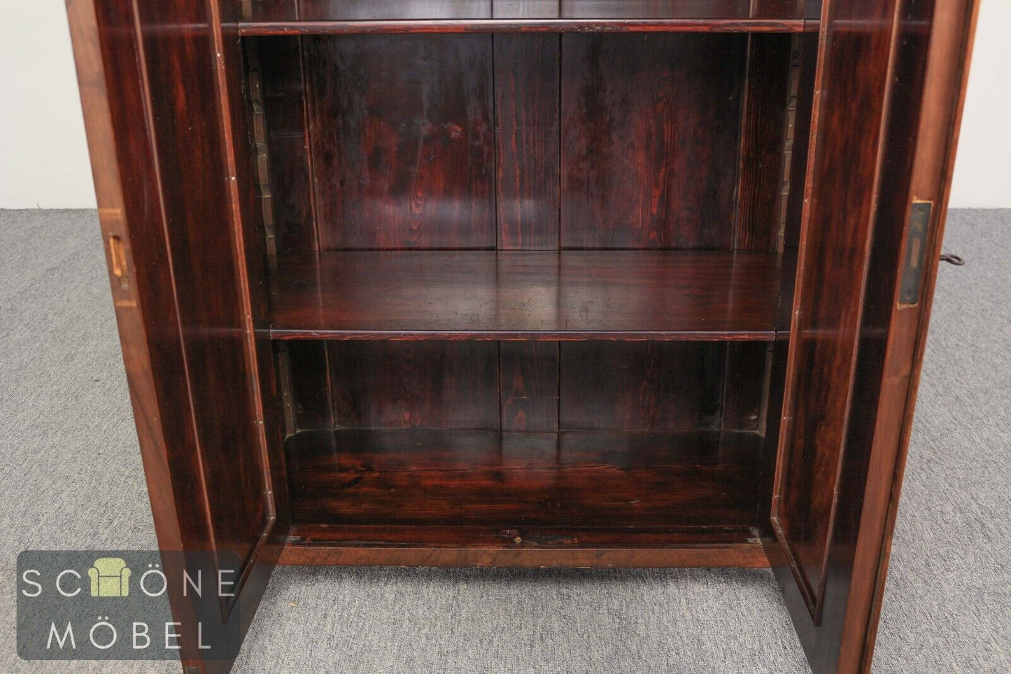 Hübsche Louis Philippe Kommode Schränkchen Sideboard Anrichte Vertiko Antik Stil