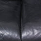 Designer Ledersofa Schwarz Zweisitzer Lounge Sofa im De-Sede Stil