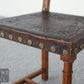 Gründerzeit Stühle Antik Stil Leder Stuhl Chair Essstuhl Vintage Esszimmerstuhl