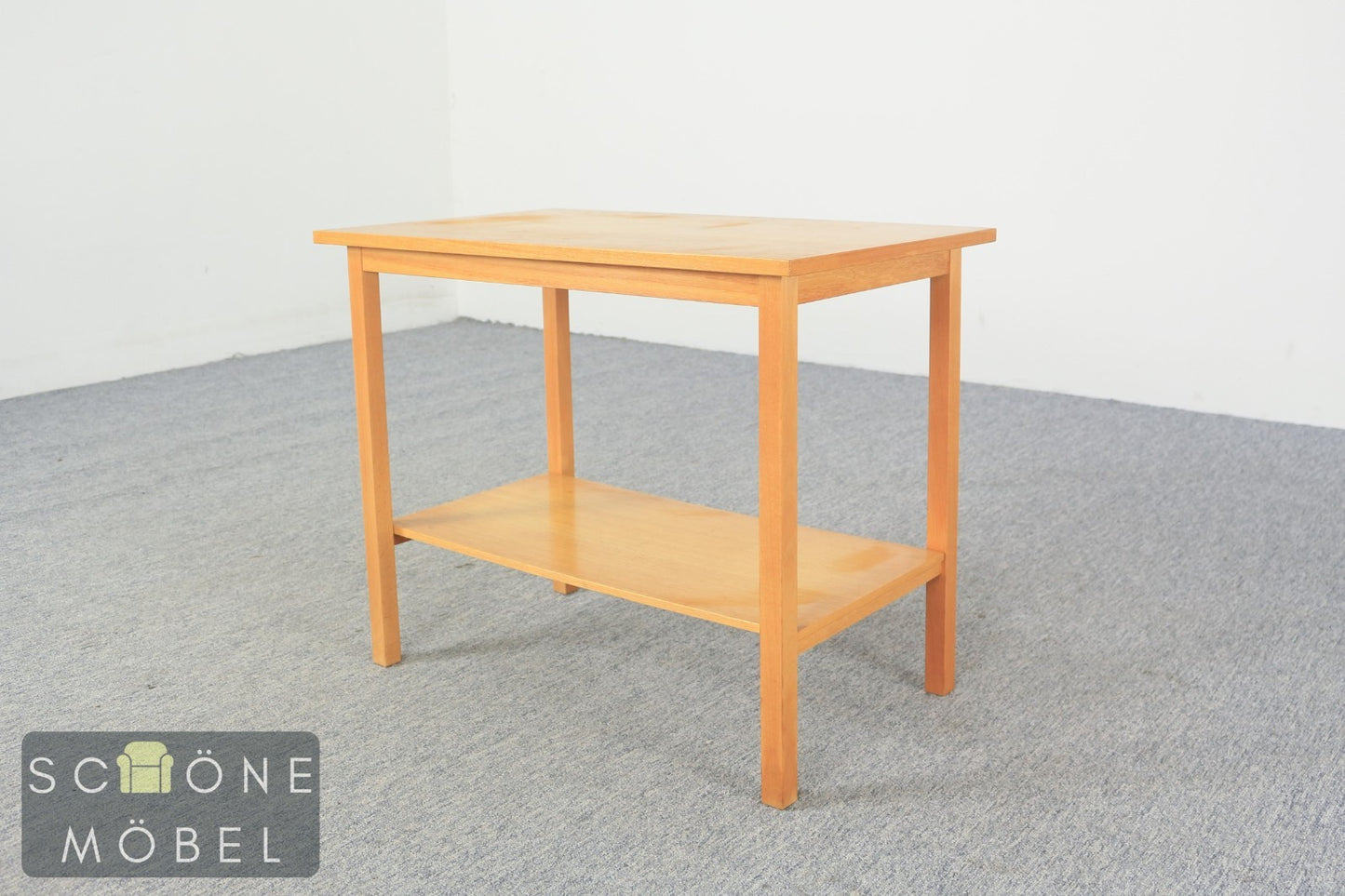 Vintage Nachttisch  Mid-Century Beistelltisch Telefontisch Retro Table