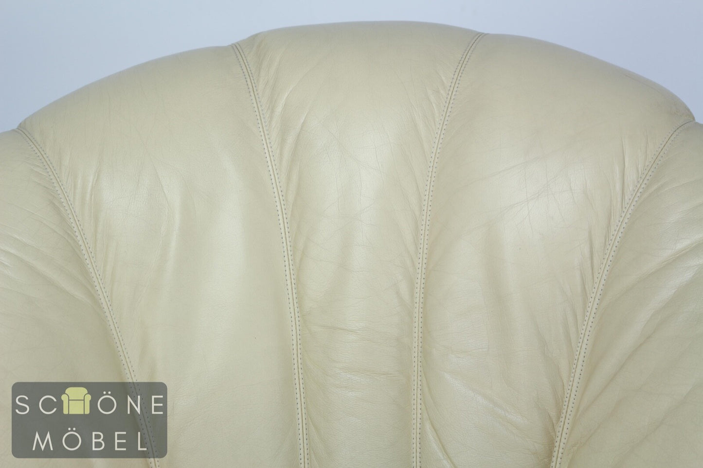 Eleganter Ledersessel Englisches Design Echtleder Sessel 1er Leder Armchair