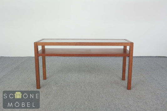 Konsolentisch Beistelltisch Vintage Konsole Retro Tisch Glastisch Table