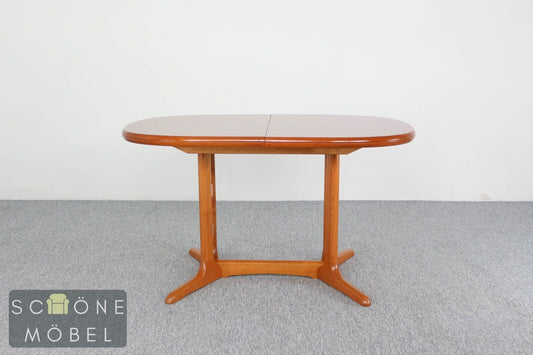 Schlichter Esstisch Tisch ausziehbar oval Esszimmer Dining Table