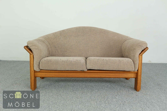 Silkeborg 2er Sofa Danish Design Vintage Couch Mid Century Retro 2 Sitzer Teak