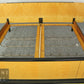 50er Retro Bett 200x200cm Vintage Doppelbett Gästebett Massivholz ohne Matratze