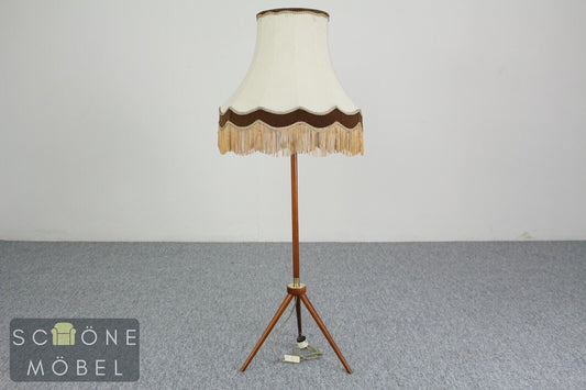 Hübsche Vintage Stehlampe Retro Lampenschirm Lampe E27 Fassung Schalter